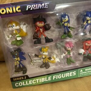 Sonic Prime Series 2 The Complete Collection 12 Pack Deluxe Box Figures NEW